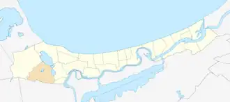 Кудра на карте Юрмалы