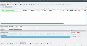 Скриншот программы KTorrent