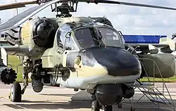 Второй лётный экземпляр Ка-52 (бортовой № 062) на МАКС-2009.