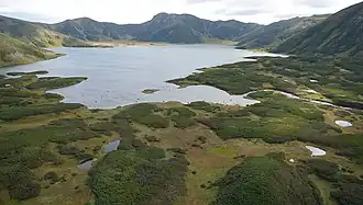 Озеро летом