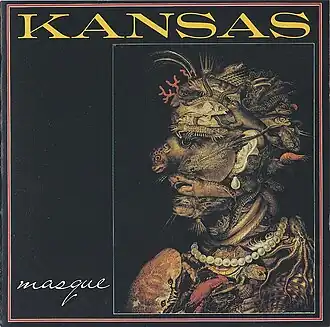 Обложка альбома Kansas «Masque» (1975)