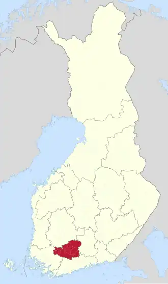 Канта-Хяме на карте