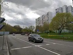 Вид на улицу со стороны ул. Островитянова