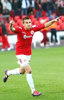 Карачанаков в составе софийского ЦСКА