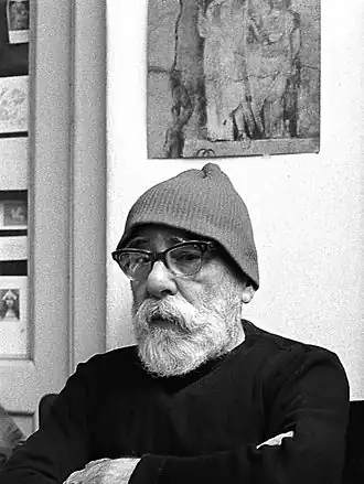 Портрет Яна Зрзавого в 60 лет работы Карела Куклика