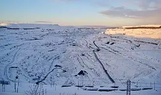 Центральный карьер Костомукшского ГОКа