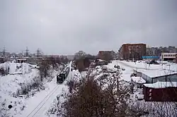 ТУ4-2286 с дневным поездом на Каринторф, о.п. Вернисаж