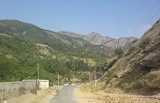 Юго-западный склон Каржантау. Вид из долины Угама