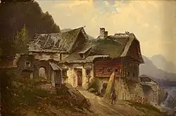 Старая водяная мельница.