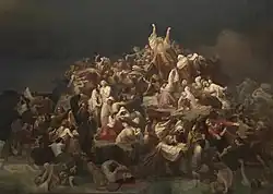 Потоп. 1850. Холст, масло. Баварские государственные собрания картин, Мюнхен