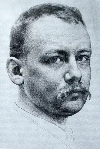 Карл Штауффер-Берн( автопортрет )