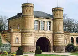 Ворота Ботанического сада. Карлсруэ