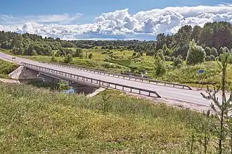 Мост через реку на дороге Середа-Данилов.