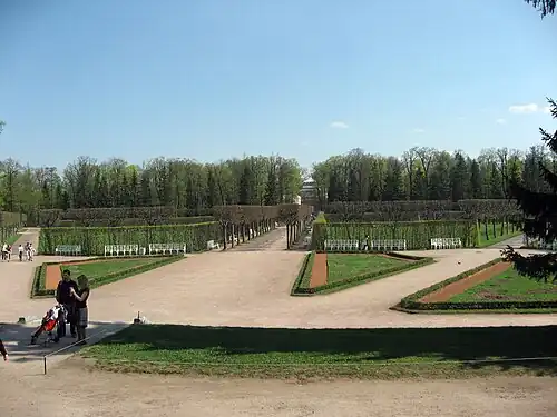 Старый сад в Екатерининском парке Царского Села