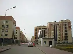 главный въезди центральный осевой проезд