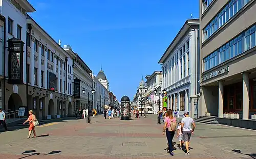 Вид на северо-запад от Дома печати