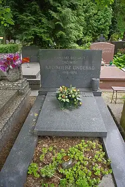 Могила Казимира Ундерко