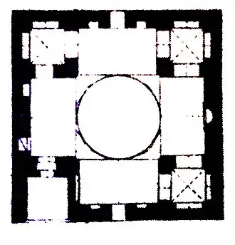 План мечети