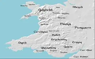 Раннесредневековые государства Уэльса