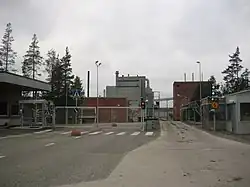 ЦБК в Кемиярви, главный вход