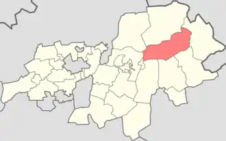 Сельский округ Керней на карте