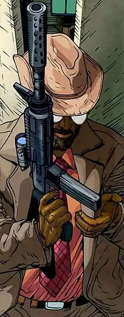 Кестрел в комиксе Wolverine vol. 4 #1 (сентябрь 2010)Художник — Ренато Гуэдес.