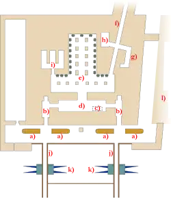 Схема Гранитного храма