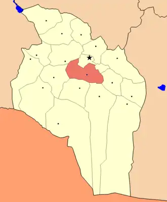 Халиун на карте