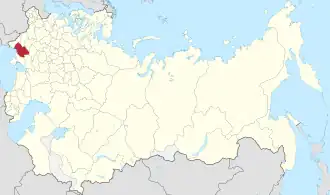 Херсонская губерния на карте