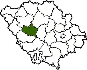 Хорольский район на карте