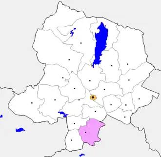 Галт на карте