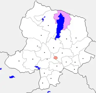 Ханх на карте