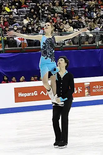 Анастасия Хромова и Дарын Жунусовна чемпионате четырёх континентов (2016)