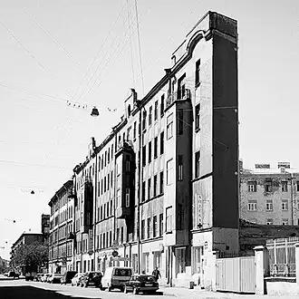 Дом Худобина со стороны Социалистической улицы. 2012