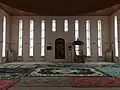 Интерьер сельской мечети