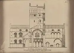 Центральная башня и трансепты