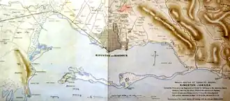 Карта региона 1891 года