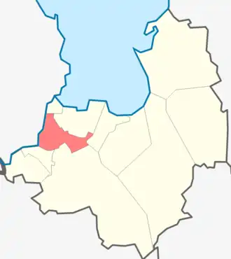 Кировское городское поселение на карте