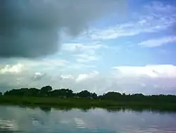 Вид острова Малый Кирр