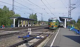 Платформы станции Кисегач