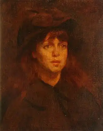 Джордж Клаузен.Китти, 1900