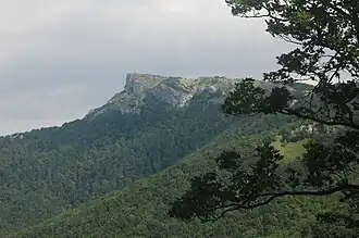 Кляк, вид с Фачковского перевала