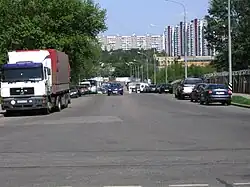 Клинский проезд со стороны Клинской улицы