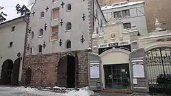 Музыкальный клуб Četri Balti Krekli на улице Вецпилсетас