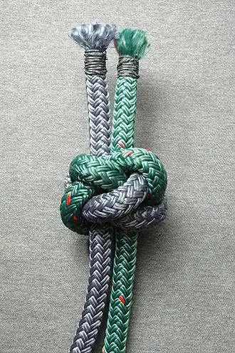 Бриллиантовый узел, Алмазный узел (Diamond knot), Классический темлячный узел.