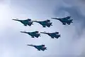 Шестерка Су-35С АГВП "Русские Витзяи"