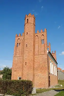 Малая (“польская") церковь, построенная в 1412 году.