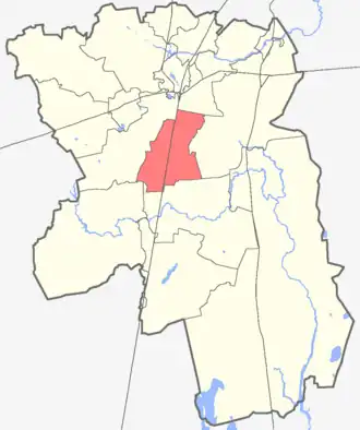 Кобринское сельское поселение на карте