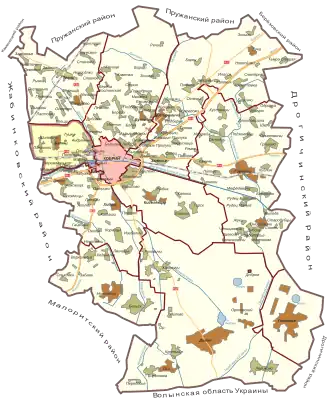 Батчинский сельсовет на карте