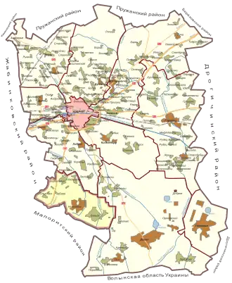 Новоселковский сельсовет на карте